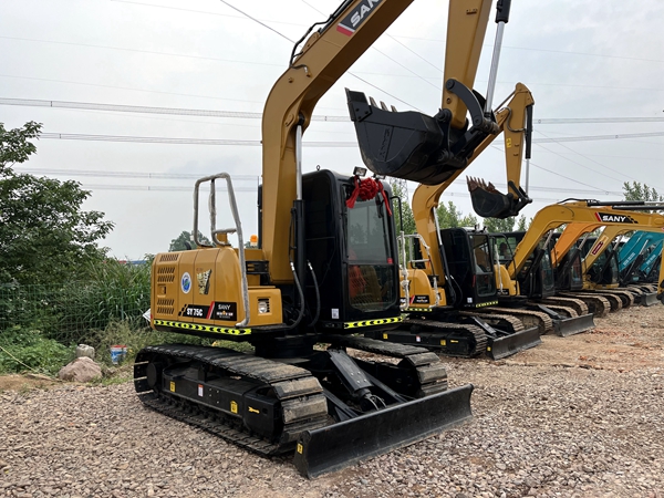 Sany SY75C excavator