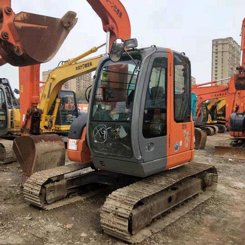 Hitachi ZX75 excavator