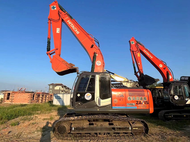 Hitachi ZX200 excavator