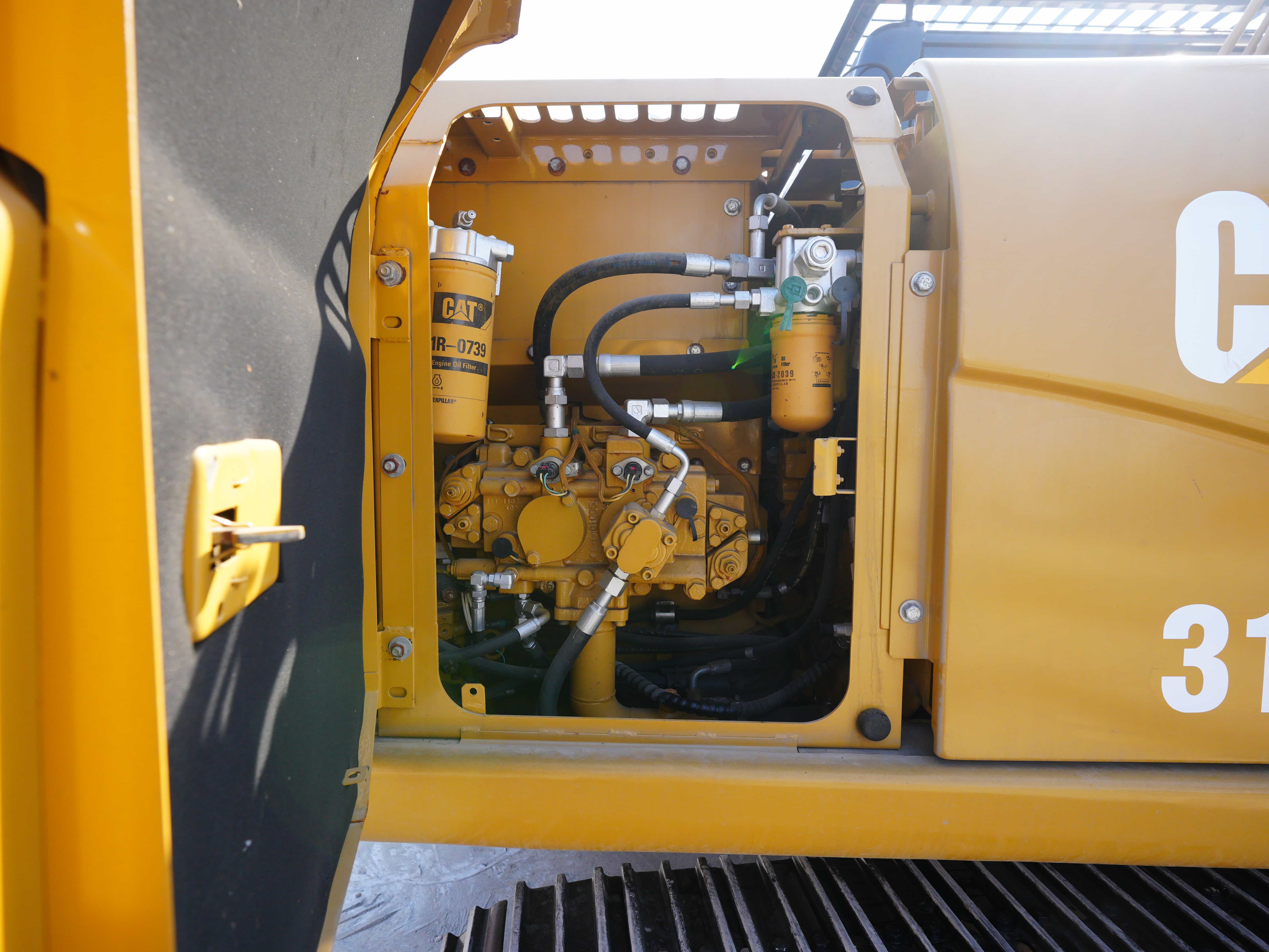 Used Caterpillar CAT315D2GC excavator with ultra-low working hours and stable performance crawler excavator for sale