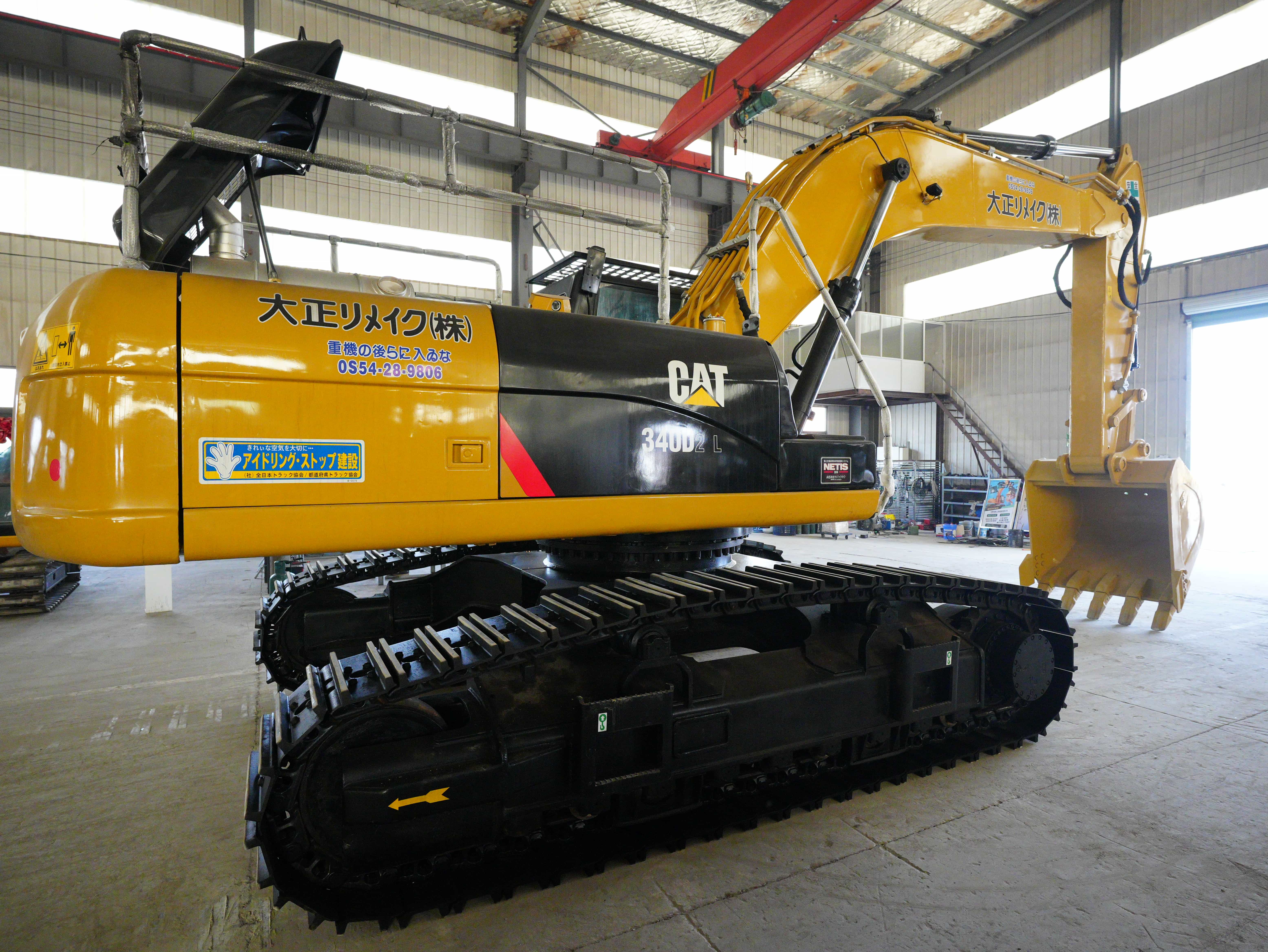 Heavy machinery Caterpillar CAT340D2L excavator absolutely good price