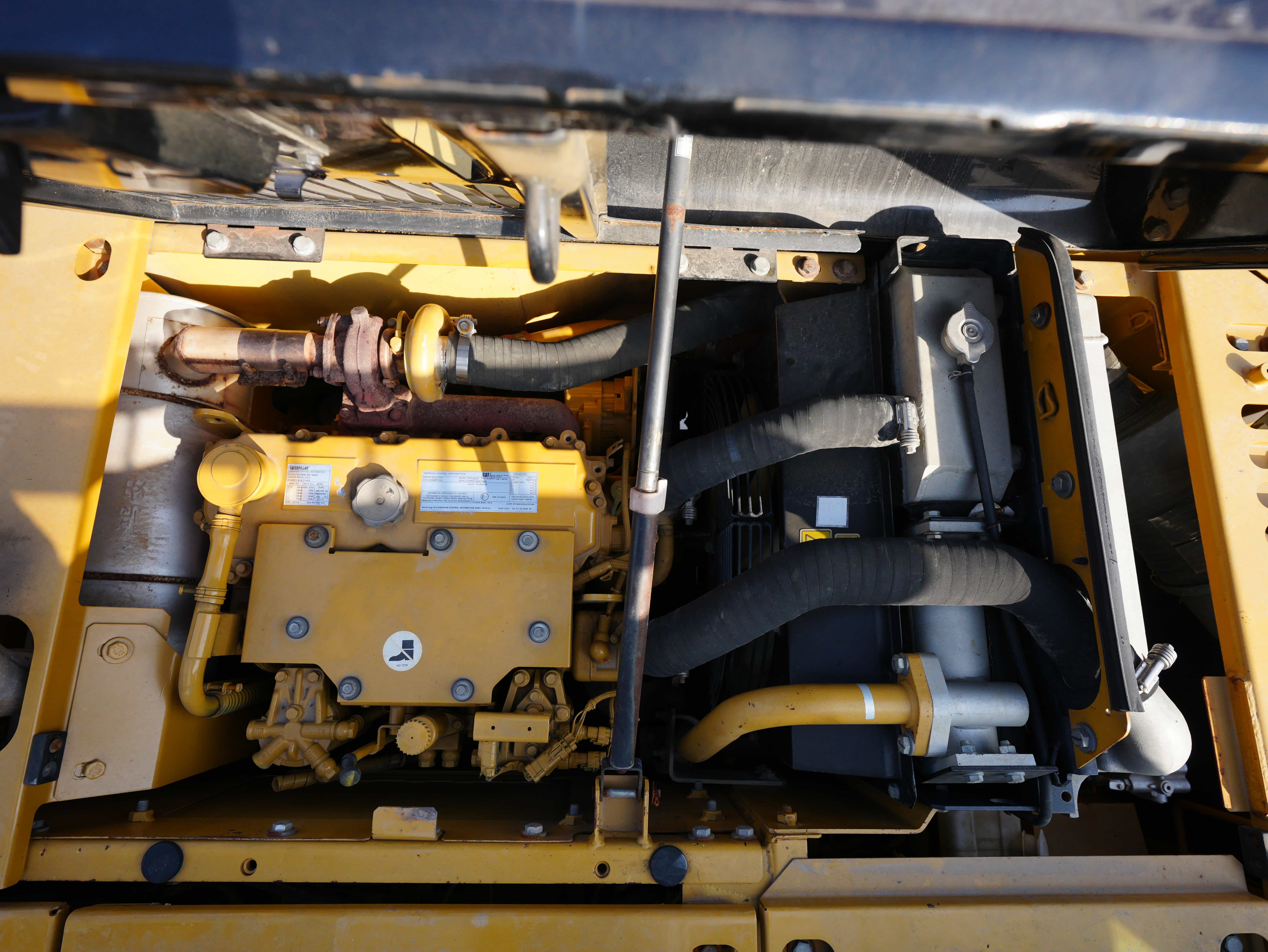 Used Caterpillar CAT315D2GC excavator with ultra-low working hours and stable performance crawler excavator for sale