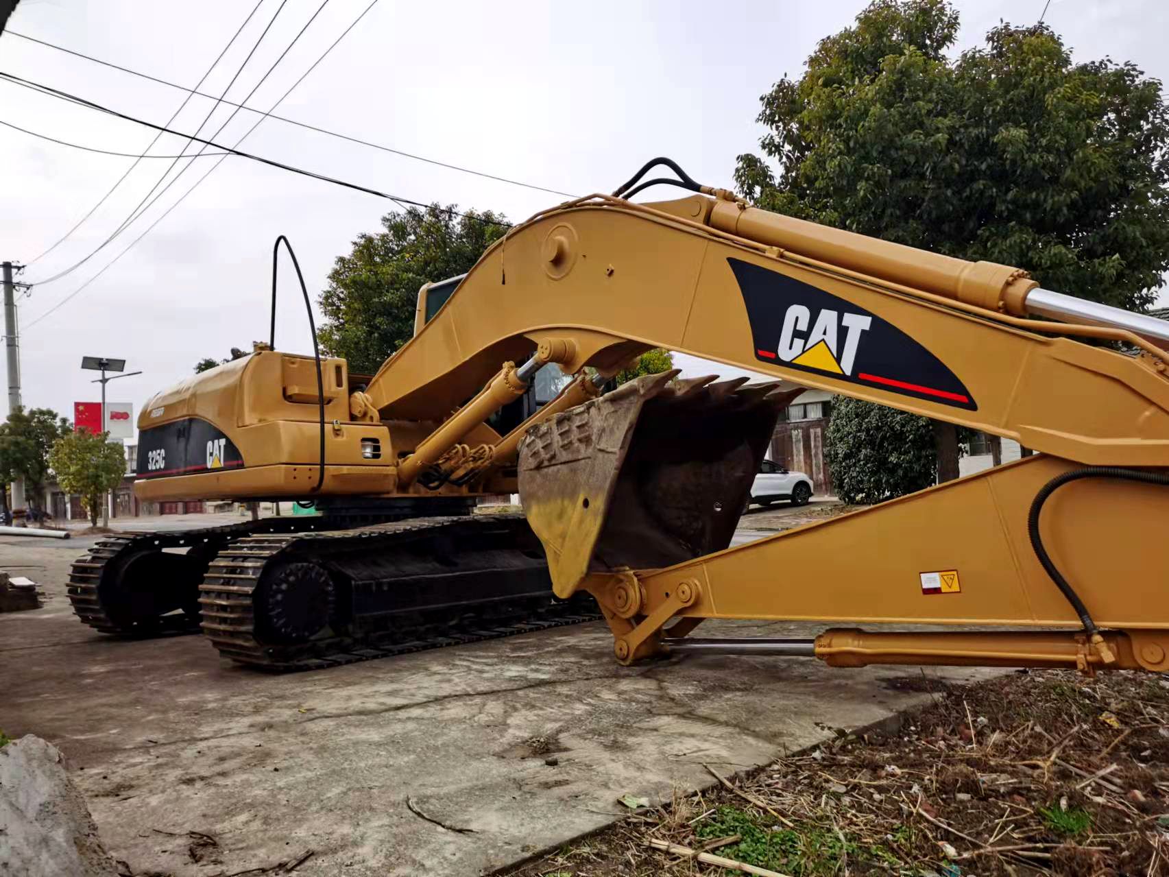 High quality second hand caterpillar cat325c excavator big brand guarantee after sale