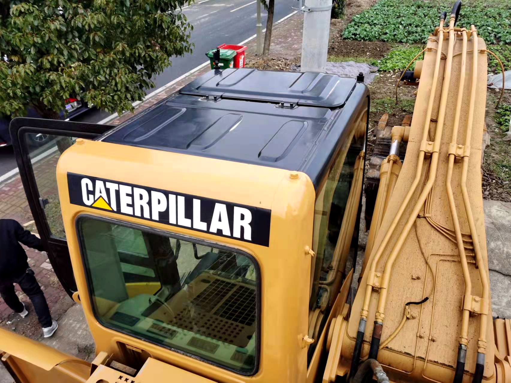 High quality second hand caterpillar cat325c excavator big brand guarantee after sale