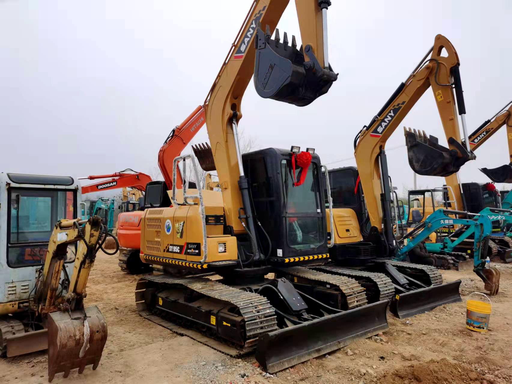 sany95c excavator