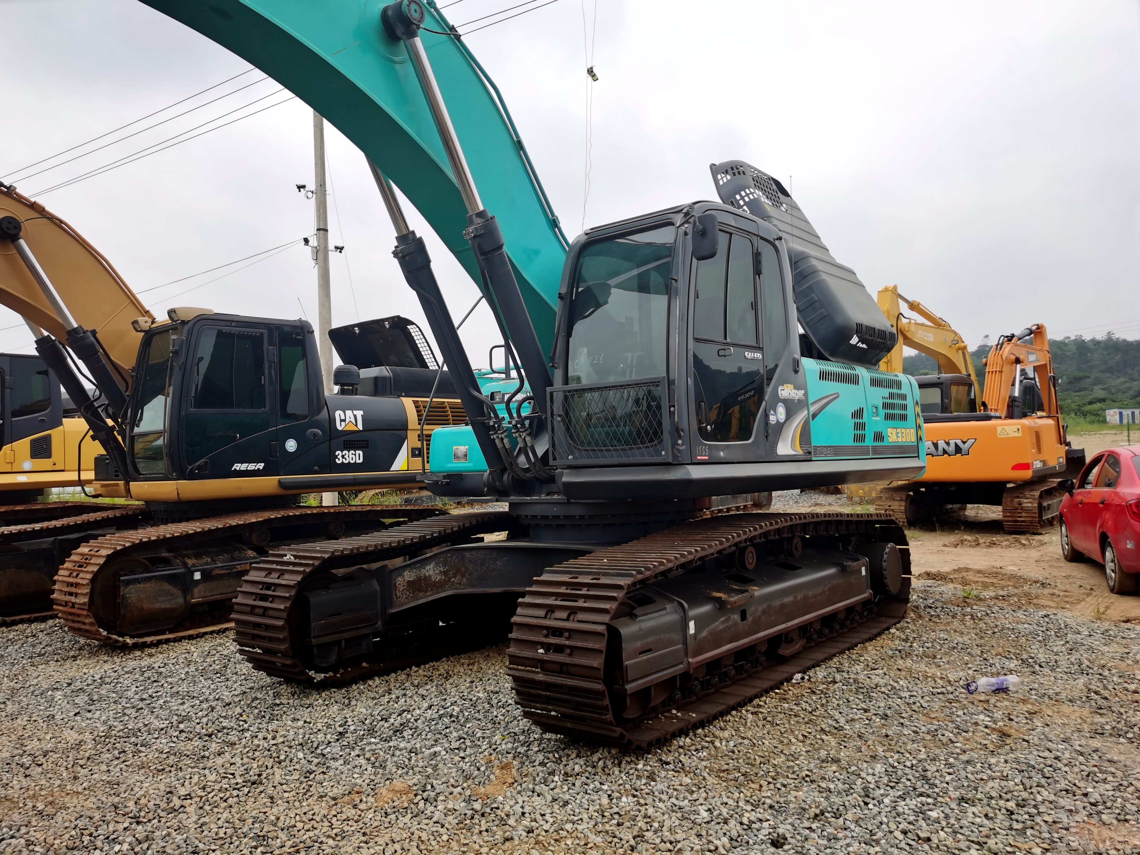 kobelco sk330-8 excavator