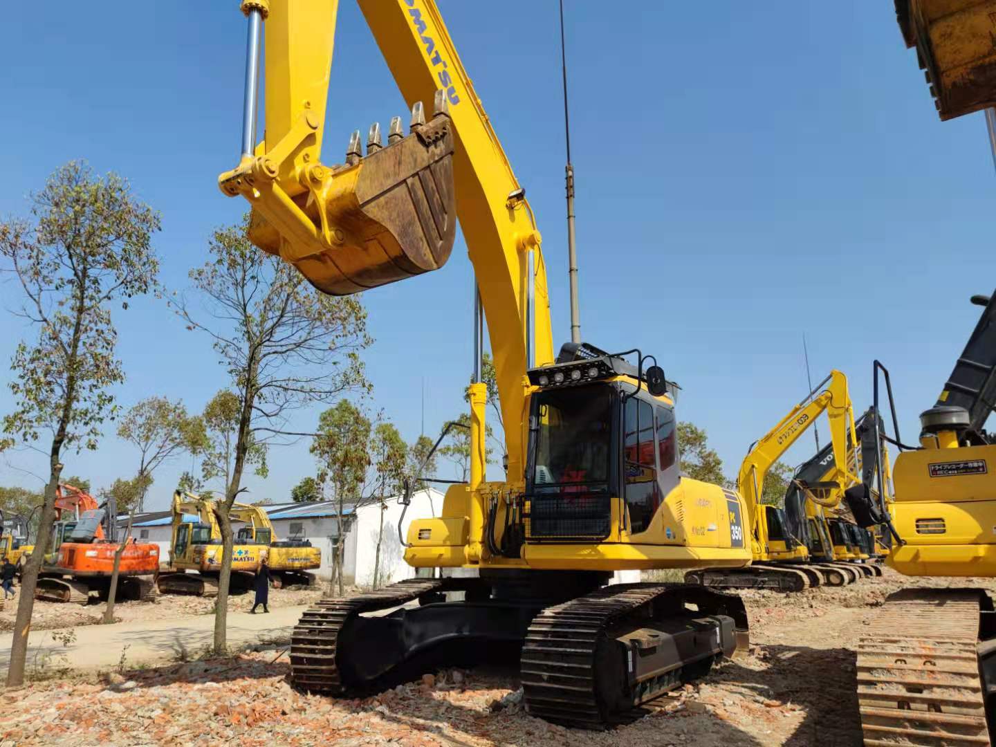 Komatsu PC350-7 excavator