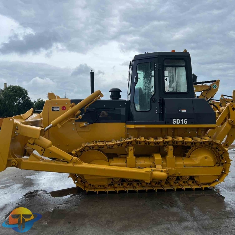 Second hand shantui SD16 bulldozer excellent performance crawler bulldozer cheap price