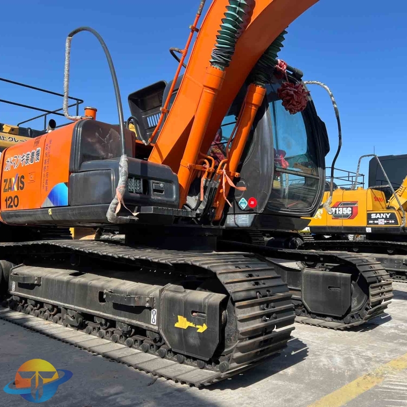 Small excavator Hitachi ZX120 second-hand excavator construction machinery high quality low price for sale