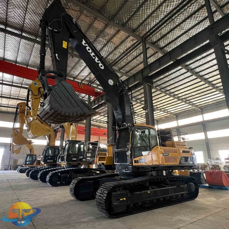 VOLVO EC480 90% New Used Crawler Excavator For Sale Strong And Durable For Heavy Work