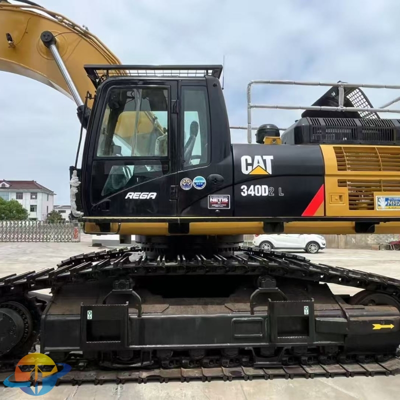 Second hand original Caterpillar CAT340D2L excavator crawler machine super fuel efficient cheap for sale