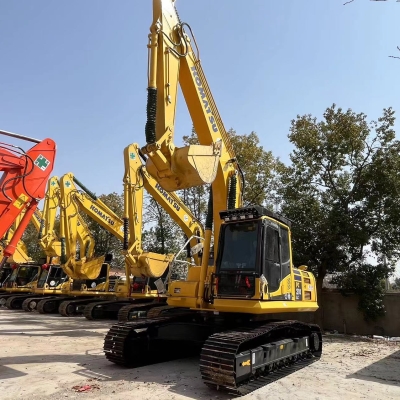 Used Komatsu PC210 excavator for sale Highly efficient and durable construction equipment