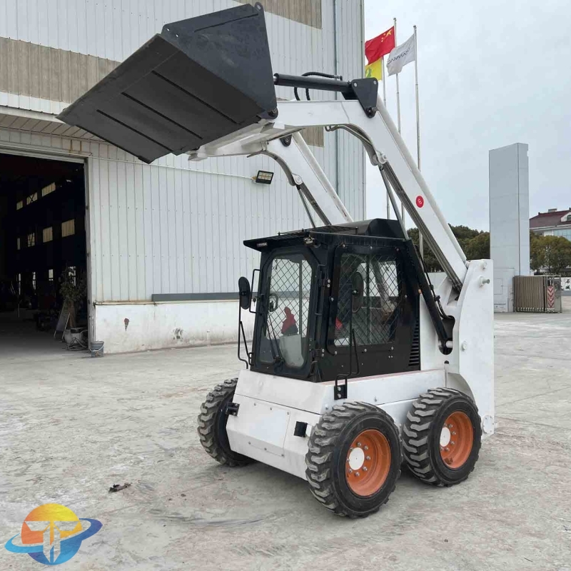 Second hand skid steer loader high operation low price reasonable use
