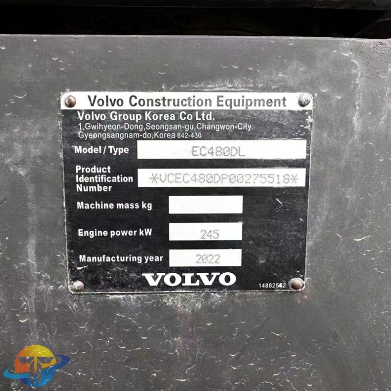 Original heavy second-hand excavator Volvo EC480DL excavator low price hot sale