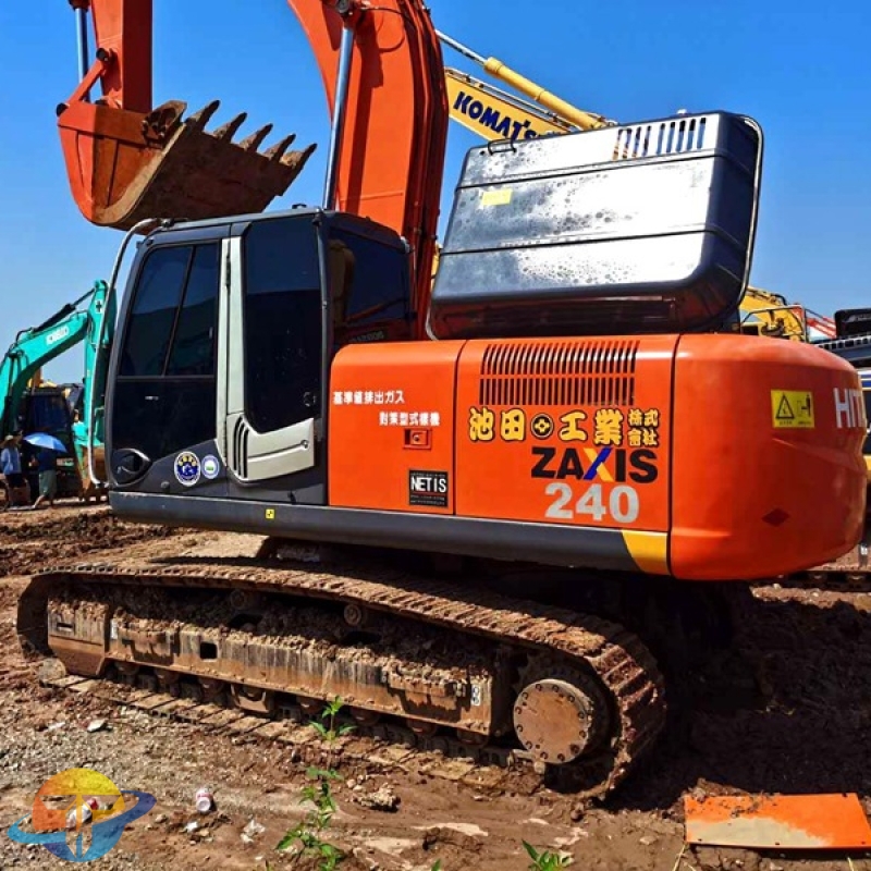 Used original Hitachi ZX240-3 excavator hot selling high quality construction machinery for sale