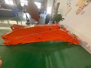 Good sales of excavator parts standard long arm for construction machinery custom long arm