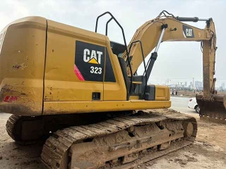 2018 Caterpillar CAT323 high-spec original used excavator, reliable quality, large earthmoving machinery.