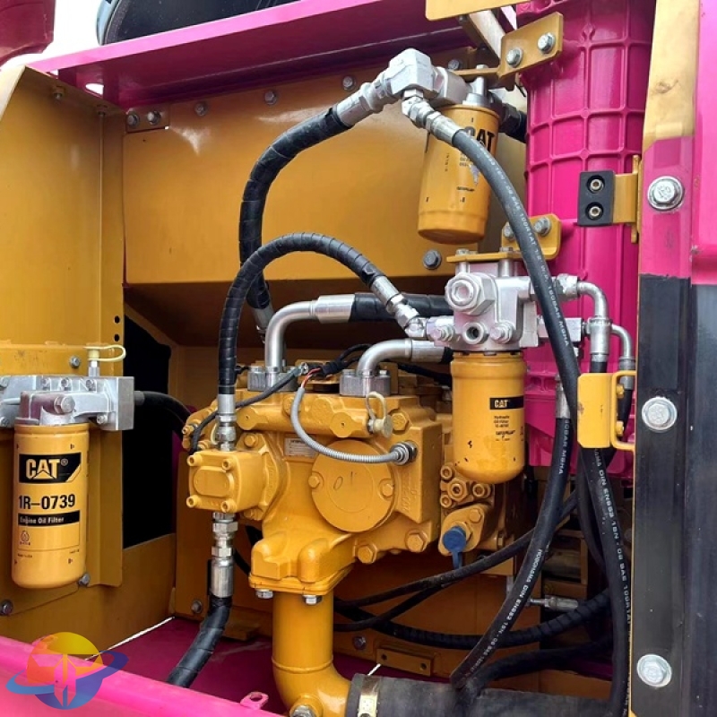 Used Caterpillar CAT320D excavator large engineering equipment for sale at a low price