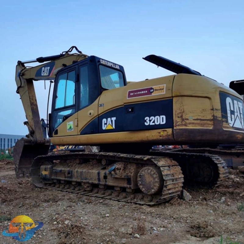 used Caterpillar CAT320D excavator in good condition and low price