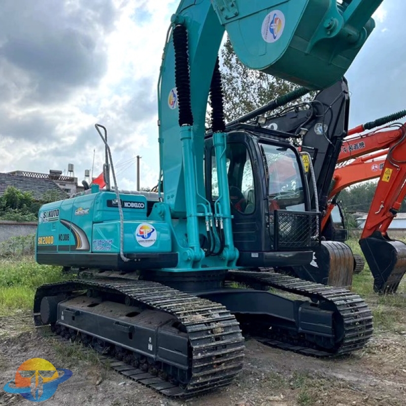 Kobelco SK200-8 excavator second hand construction machinery cheap price
