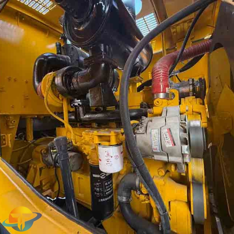 The high-quality Komatsu GD655 grader is in good working order and has ample power.