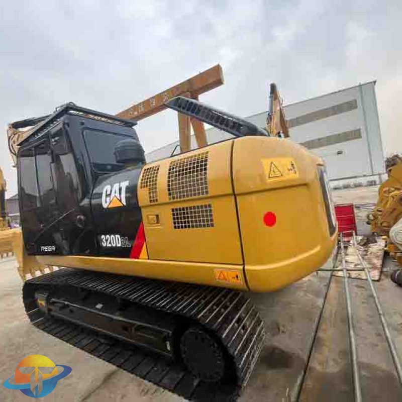 A used Caterpillar CAT320D2L excavator, a high-efficiency earthmoving machine with powerful performance and in good condition, is available for sale.
