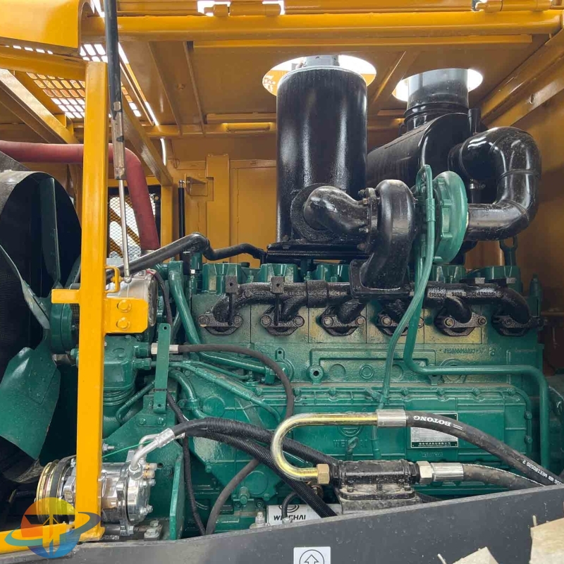 Second-hand loader Shandong Lingong 956F wheel loader 17 tons cheap low price