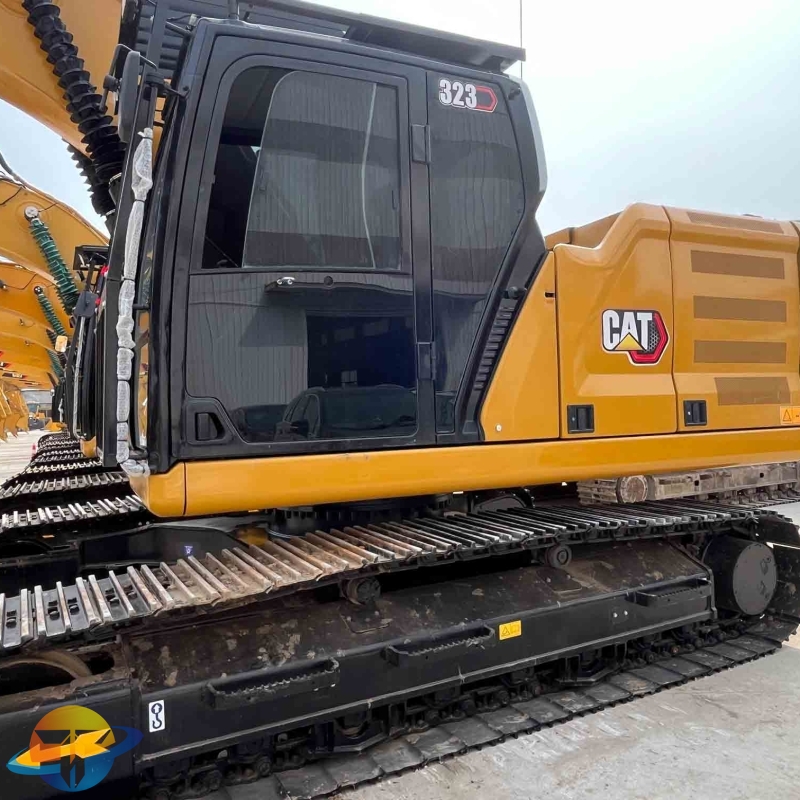 Hot sale Caterpillar 323 excavator high quality brand medium excavator low cost good quality