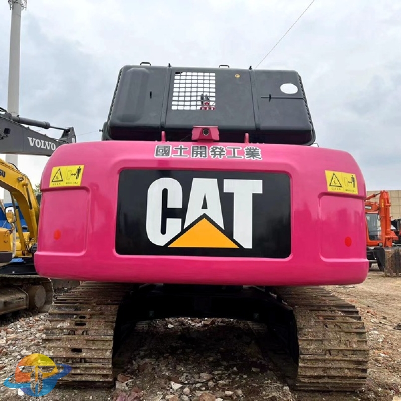Used Caterpillar CAT320D excavator large engineering equipment for sale at a low price