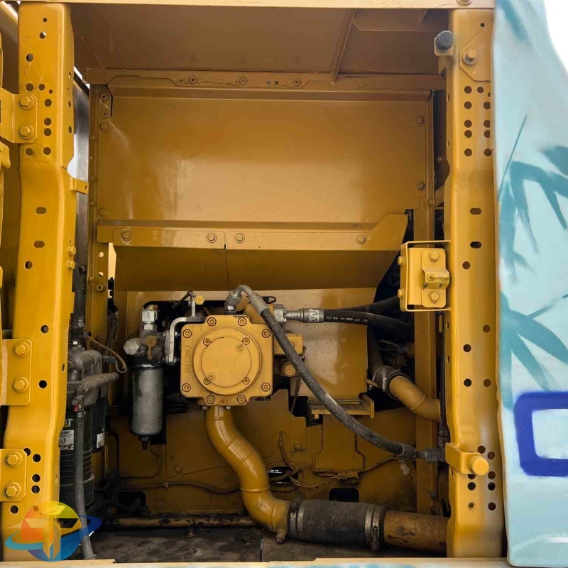 Japanese second-hand excavator Caterpillar CAT320GC excavator panda repaint special price for sale