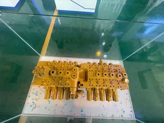 Excavator parts distribution valve hydraulic main control valve for sale at low price