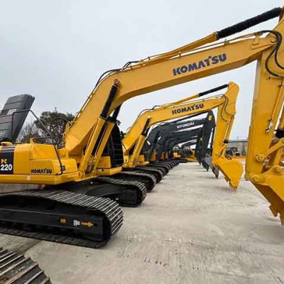 Komatsu PC220 Ace Machine is in good condition and original engine is available.