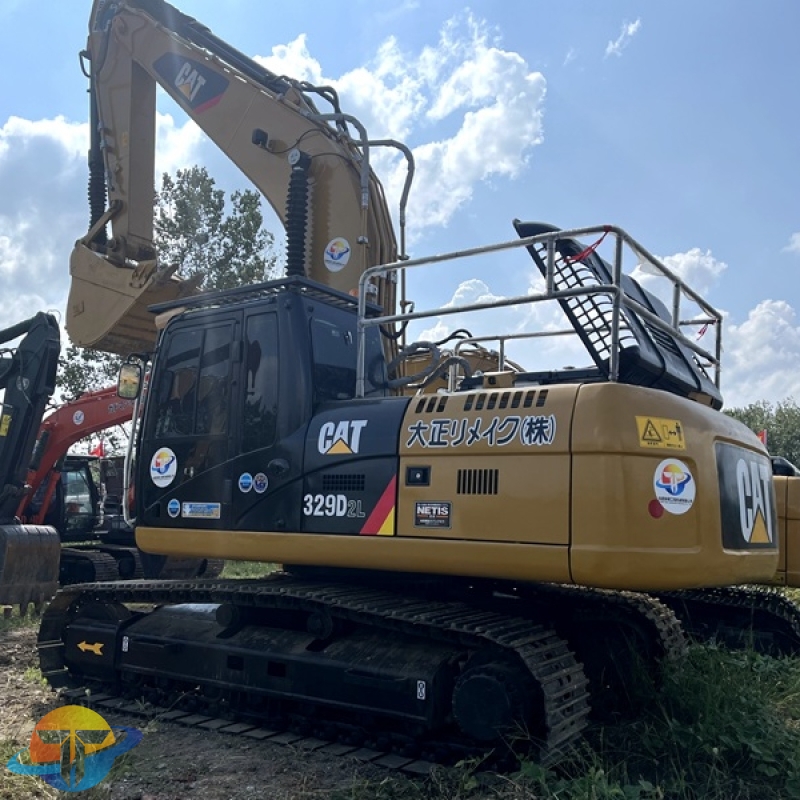 Caterpillar CAT329D2L excavator second hand excavation engineering equipment low price