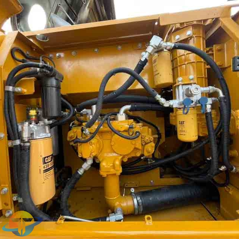 Original Caterpillar CAT320D2L excavator, used in construction, in good condition and for sale.