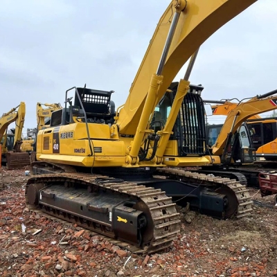 Used Komatsu PC400-8 excavator earthmoving machine in good condition