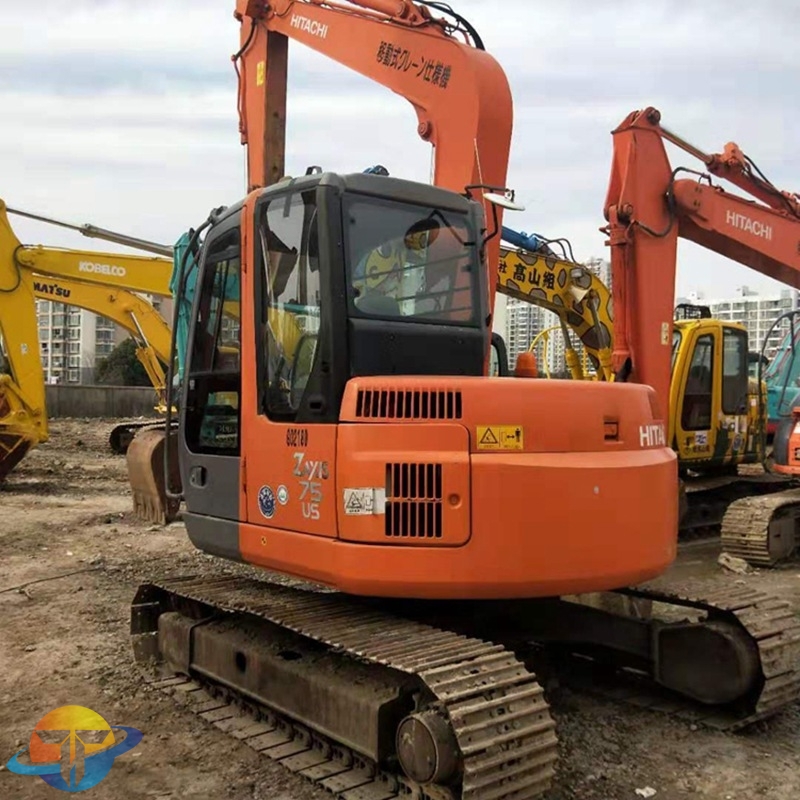 used Hitachi ZX75 excavator good quality and low price
