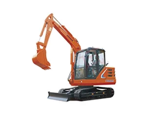 The TT6060N mini excavator is equipped with a Weichai inline 4-cylinder, four-stroke engine with a high-pressure common rail electronically controlled fuel injection system