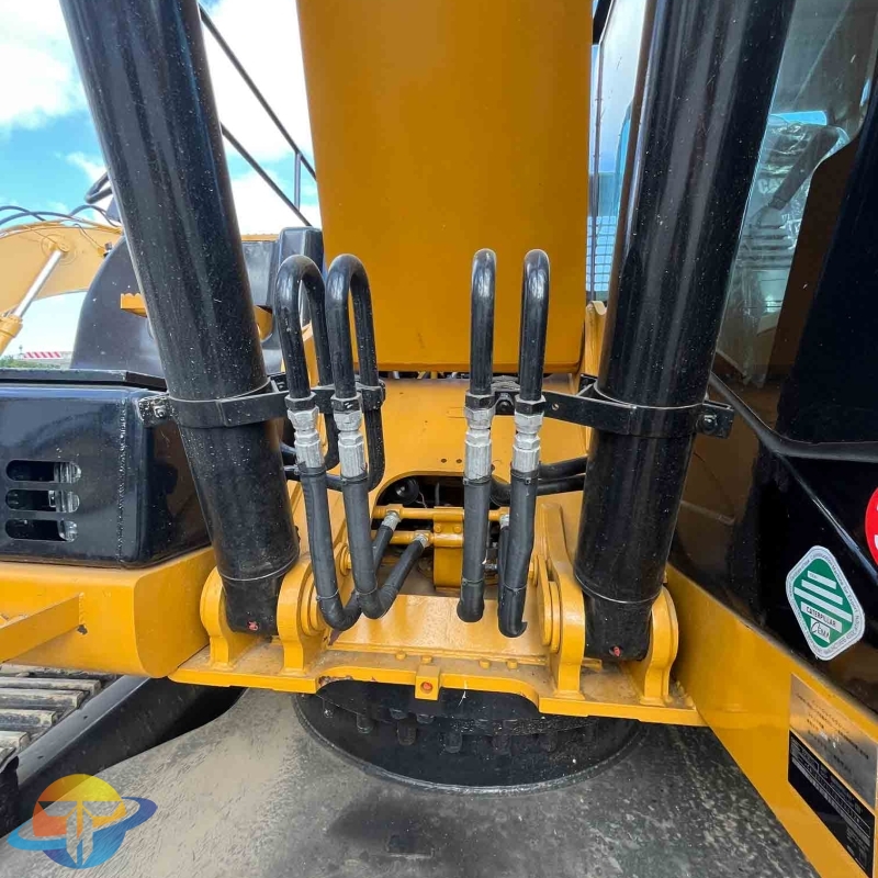 Imported from Japan, used Caterpillar 323D2L excavator for general construction use.