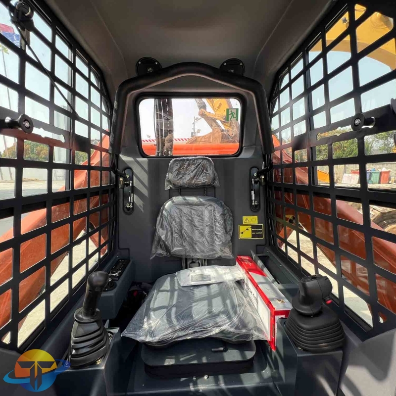 Used skid steer loaders durable construction high quality low price for sale