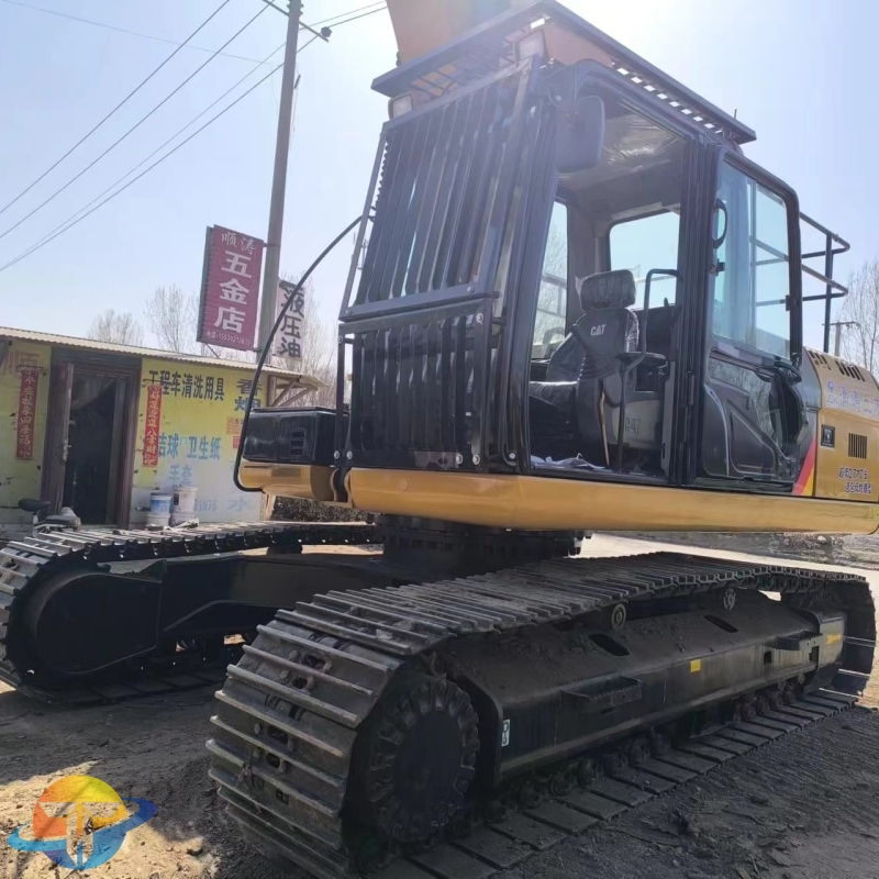 Used Caterpillar CAT323D2L excavator with core engine for sale cheap