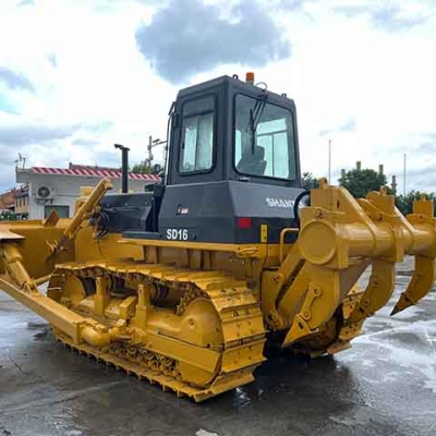 Second hand shantui SD16 bulldozer excellent performance crawler bulldozer cheap price