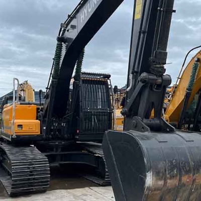 Hyundai 220LC-9S used hydraulic excavator is environmentally friendly and low energy consumption and is hot selling.