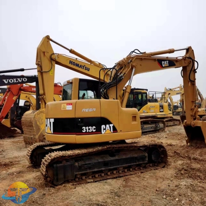 Hot sale used Caterpillar CAT313C excavator engineering machinery low price
