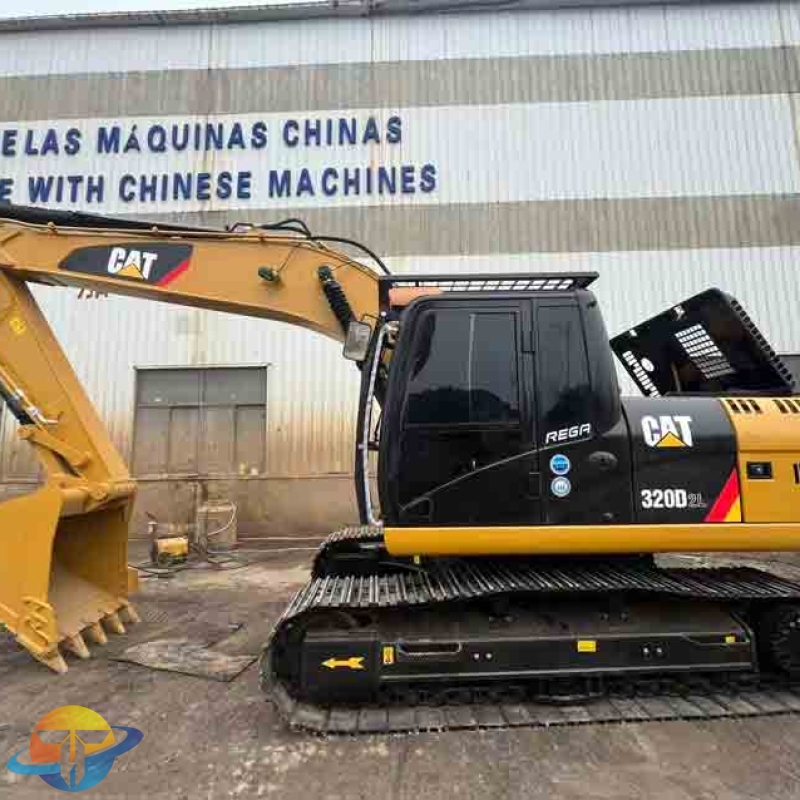 A used Caterpillar CAT320D2L excavator, a high-efficiency earthmoving machine with powerful performance and in good condition, is available for sale.
