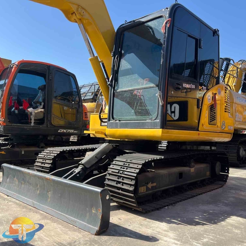 Spot sales of used excavators Komatsu PC70-8 excavator crawler excavator is hot selling
