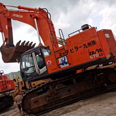 Used Hitachi ZX670 excavator large equipment high quality hot sale