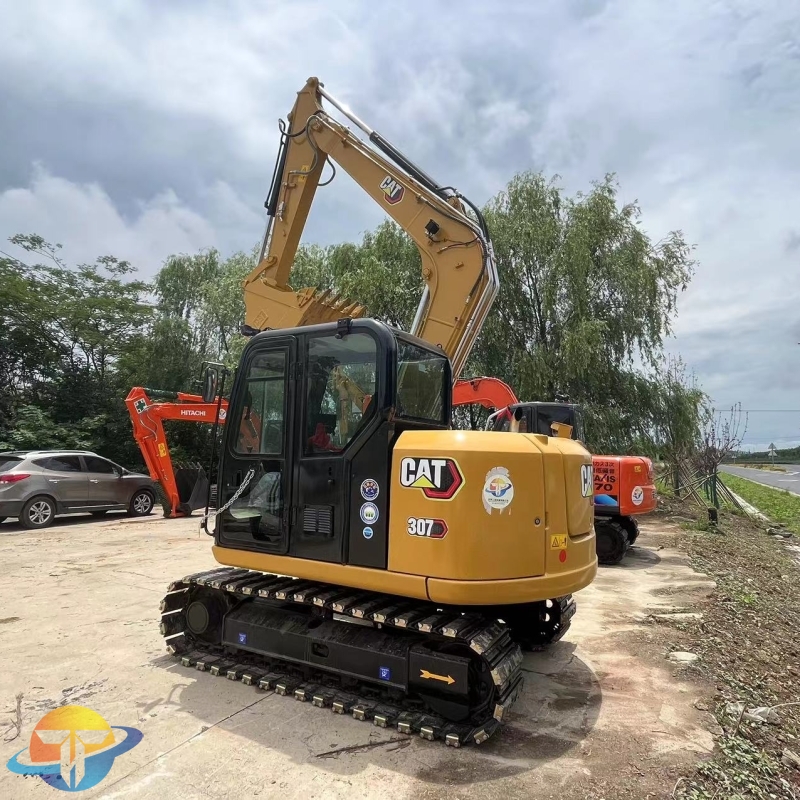 Used Caterpillar CAT307E excavator engineering equipment excavator for sale at low prices