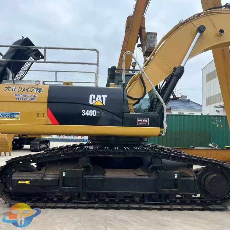 Second hand original Caterpillar CAT340D2L excavator crawler machine super fuel efficient cheap for sale
