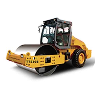The TT510B B series single drum vibratory rollers equipped with YU CHAI engine for sale
