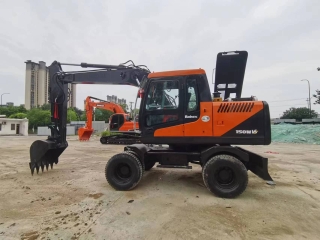 Ready stock second-hand excavator hot sale Hyundai 150WVS excavator high quality for sale
